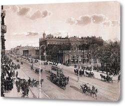   Картина Невский проспект 1908  –  1910