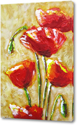   Картина Интерьерная картина "Красные маки"