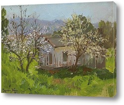  Сад Кинкакудзи в Киото, 1895-1896