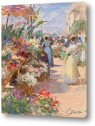   Картина Цветочный рынок