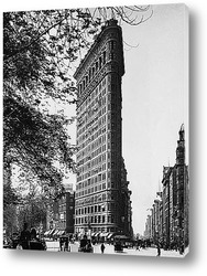    \"Flatiron Building\"в Нью-Йорке.