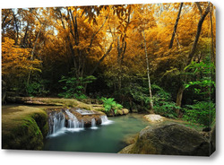   Картина Водопады и леса 96484