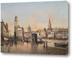   Картина Вид города