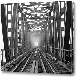   Картина Железнодорожный мост