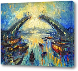   Картина Дворцовый мост