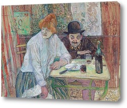   Картина В кафе Ля Ми, 1891