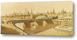   Картина Вид на Москву, 1900-е годы