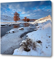    Зимняя речка