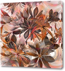   Картина Букет с лилиями