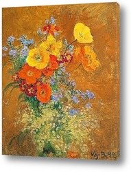    Натюрморт с цветами, 1942