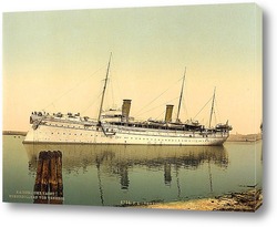   Картина Гогенцоллерн, оставляя гавань, Венеция, Италия