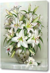   Картина Букет белых лилий