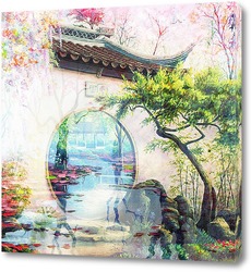   Картина Японский сад