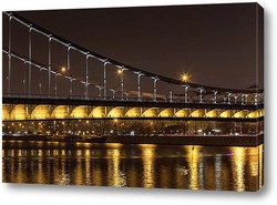   Картина Крымский мост в Москве