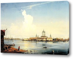  Амстердам. Башня Монталбан. 1870