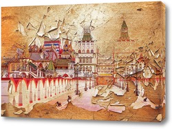   Картина Панорама Измайловского Кремля