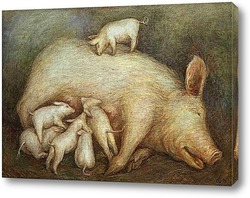  Pig farming raising and breeding of domestic pigs..	