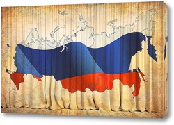  Картина Карта России