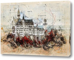  Замок Нойшванштайн, Германия