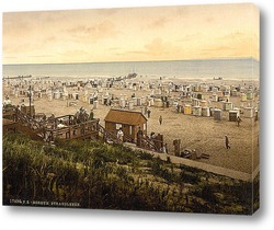   Картина Пляж, Боркум, Шлезвиг-Гольштейн, Германия