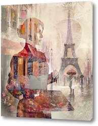   Картина Художник в Париже