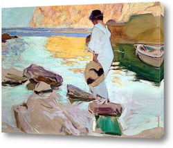   Картина Елена в Кала-де-Сан-Висенте, 1919