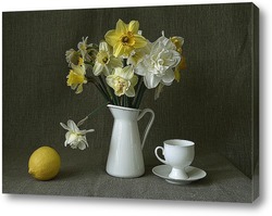   Картина Натюрморт с лимоном.
