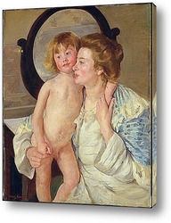  Мама играющая со своим ребенком, 1897