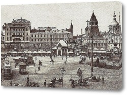   Картина Лубянская площадь