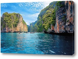   Картина Скалисты берег Таиланда