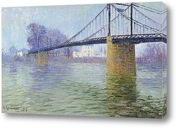   Картина Подвесной мост Триэль