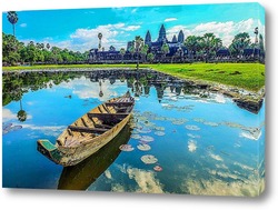   Картина Ангкор Ват. Камбоджа.