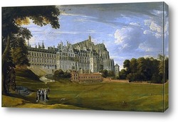   Картина Королевский дворец Куденберг близ Брюсселя