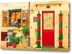   Картина Красочный Бурано, Италия