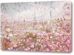   Картина Цветущий Париж