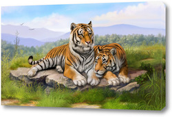   Картина Тигры 86789