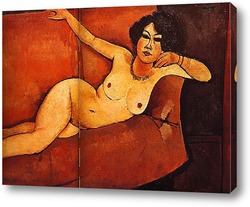   Картина Обнажённая женщина на диване