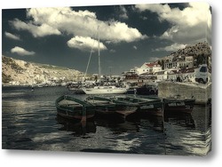   Картина Лодки Балаклавы