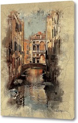  Венеция, акварельный скетч