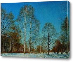  Деревья в снегу .Мариенбург. Гатчина. 