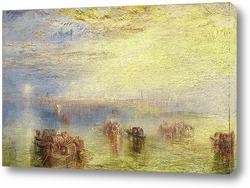   Картина Подход к Венеции, 1844