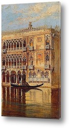  Венеция - вид на колокольню церкви Санта Мария деи Фрари