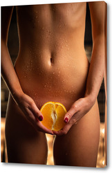   Картина Девушка с апельсином