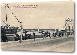    Английская набережная и Николаевский мост 1903