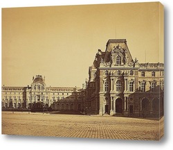   Картина Лувр, павильон Моллион