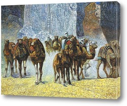   Картина Стадо верблюдов