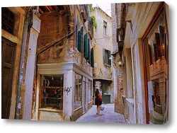   Картина По узким улочкам Венеции
