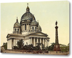  Колона Александра, Санкт-Петербург, Россия. 1890-1900 гг