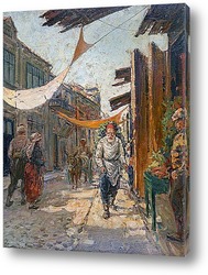   Картина Маркет-стрит, на берегах Черного моря