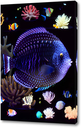   Картина Синяя рыба